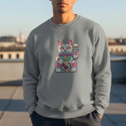 Sweat Maneki Neko Futuriste