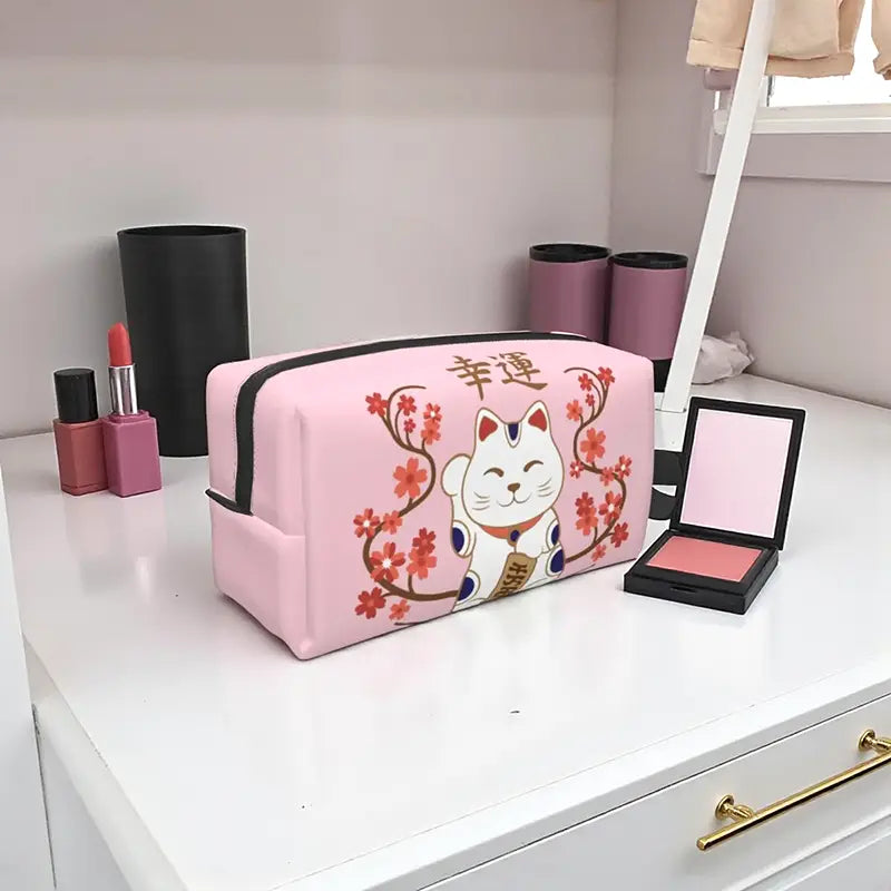 Trousse de Toilette Chat Chanceux